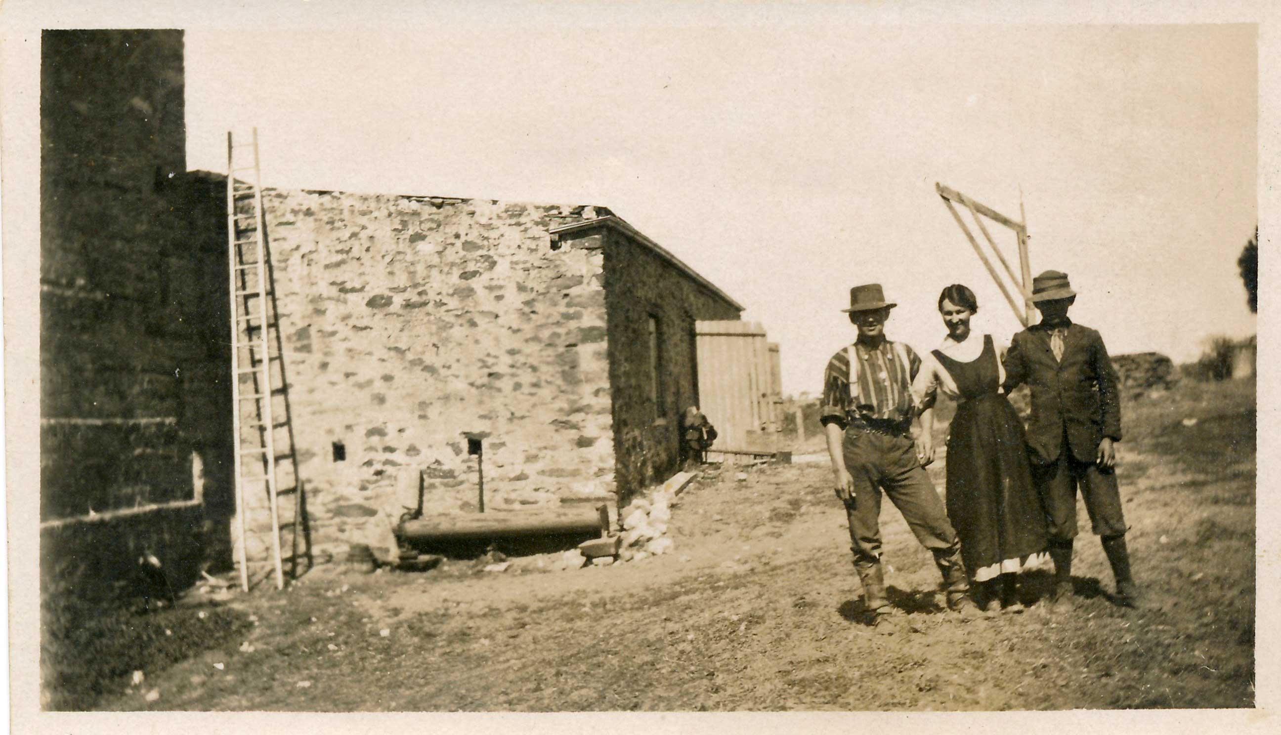 Workers at Stonegarden vineyards c1870s