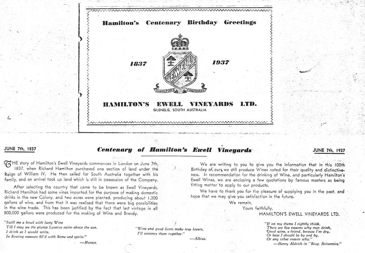 Hamilton-Centenary-birthday-greeting