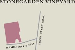 Map of Stonegarden Vineyard