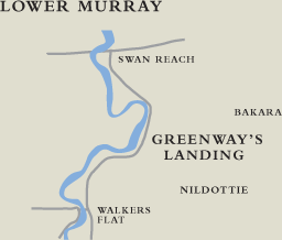 Map of Lower Murray